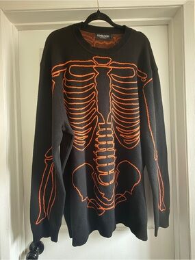 FoxBlood Skeleton Sweater